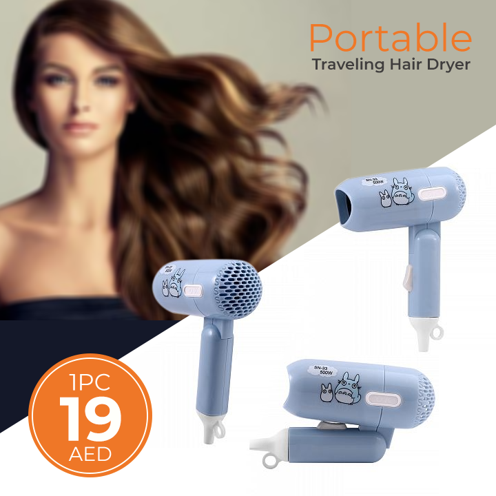 Portable Traveling Hair Dryer PT-265 – ShukranSale