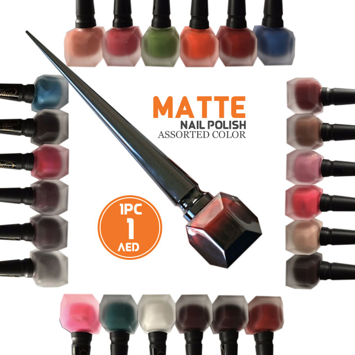 Matte Nail Polish Assorted Color – ShukranSale