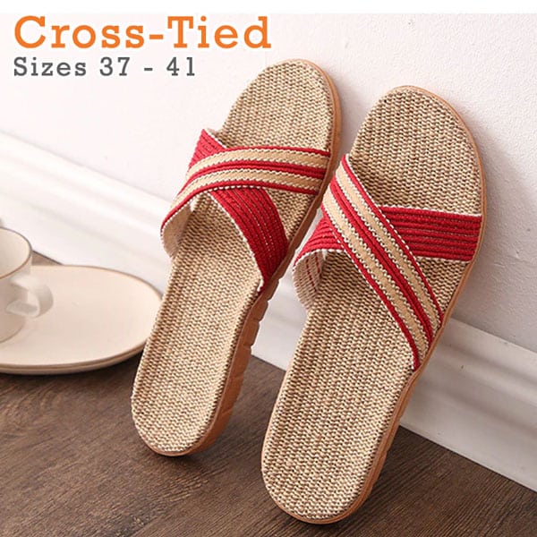 Cross Tied Slipper – ShukranSale