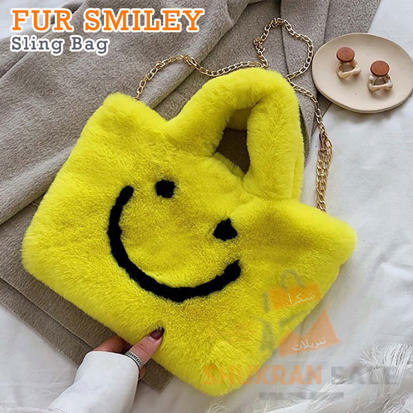 Smiley on sale sling bag