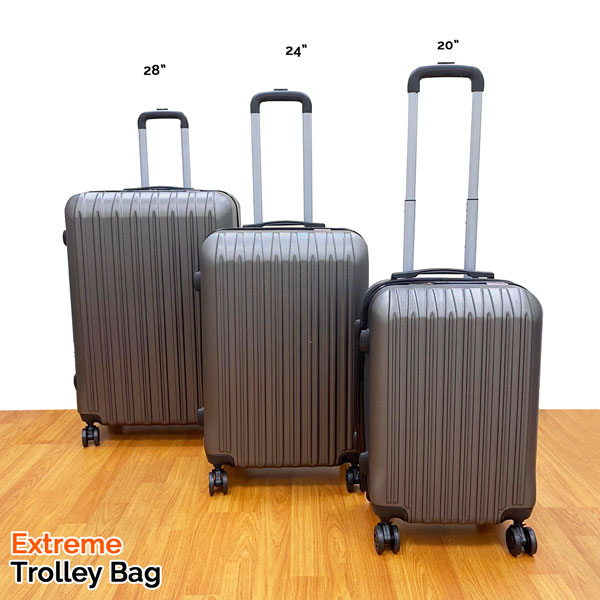 Trolley bag store sizes