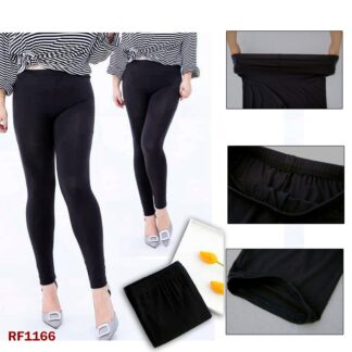 Women Black Plain Leggings RF1166 – ShukranSale